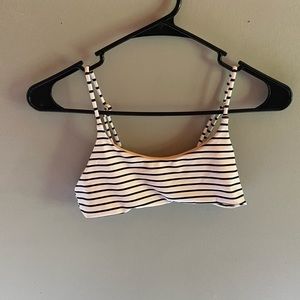 Striped Bathing suit top